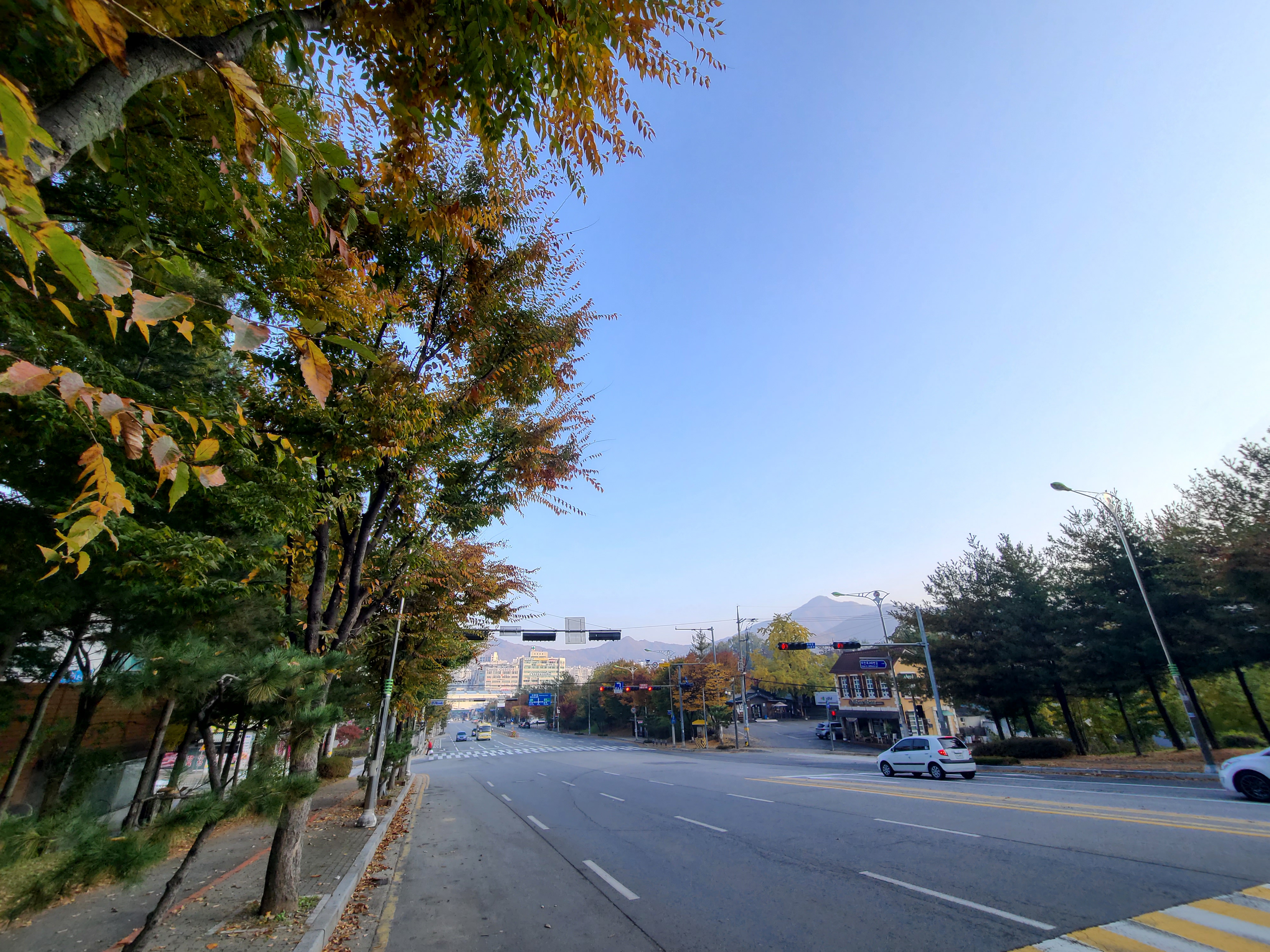 아름다운 평내호평의 가을