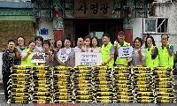 퇴계원읍 광명사, 추석 앞두고 이웃 위한 쌀 80포 기탁
